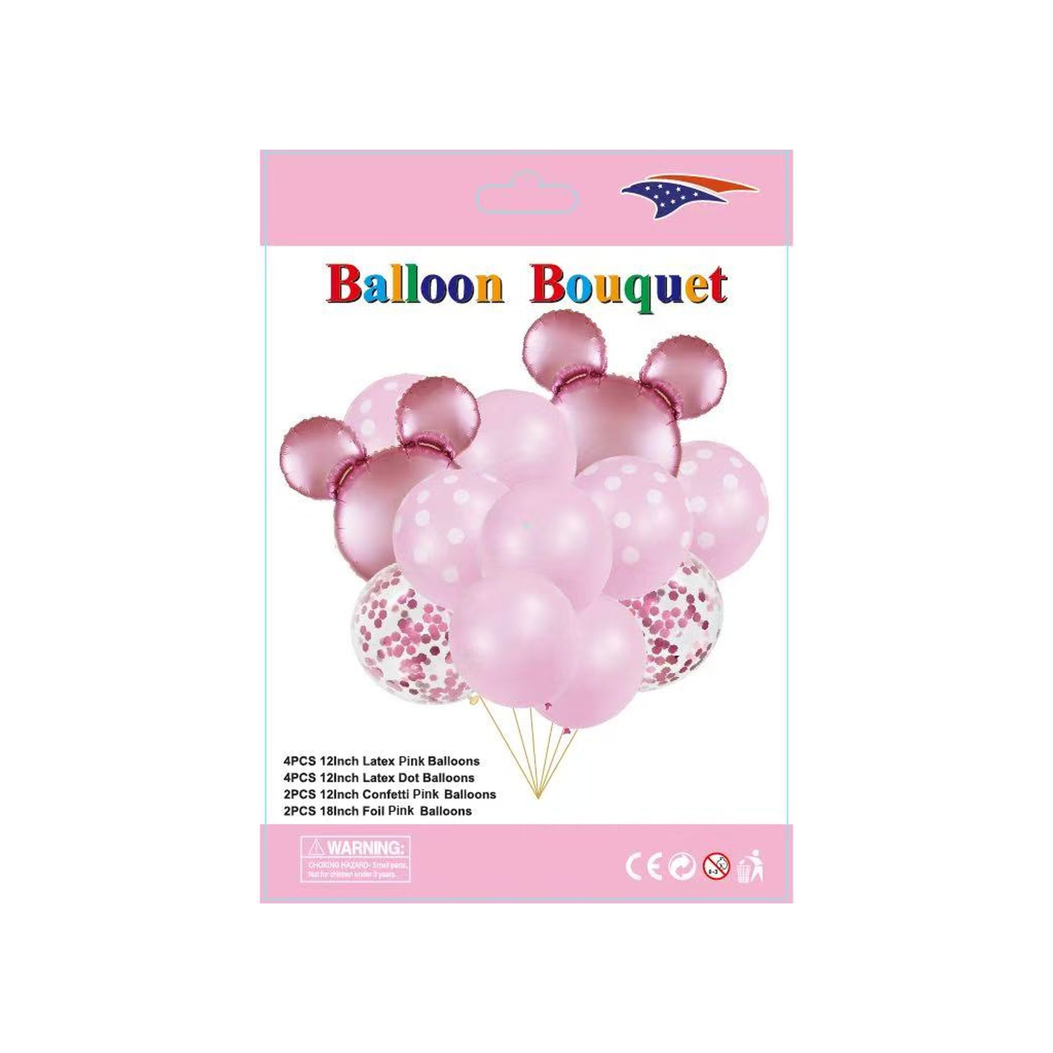Balloon Bouquet Girl 120Set/Cs